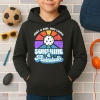 Pickleball, Wo Pickleball Tee, Pickleball Lover Kids Hoodie thumb 2