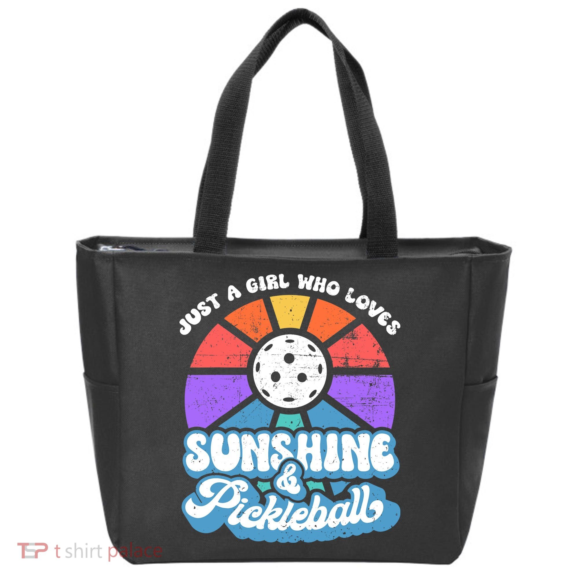 Pickleball, Wo Pickleball Tee, Pickleball Lover Tote Bag