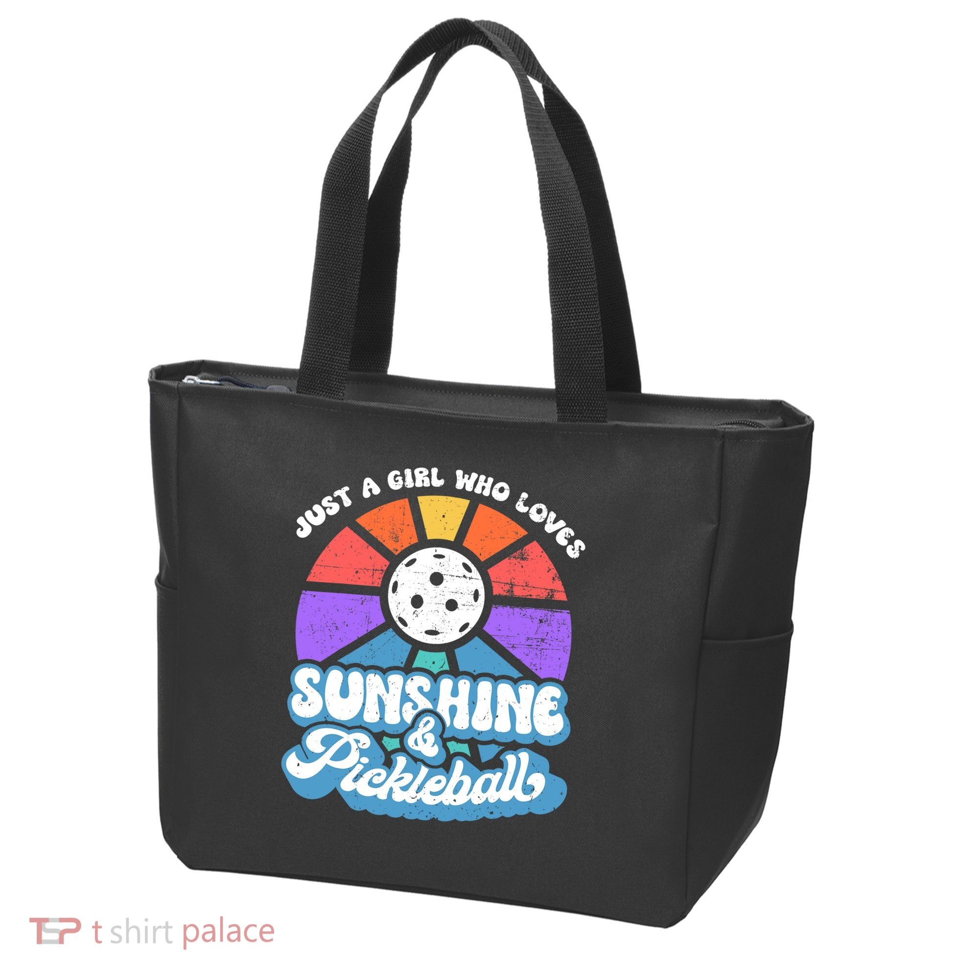 Pickleball, Wo Pickleball Tee, Pickleball Lover Tote Bag