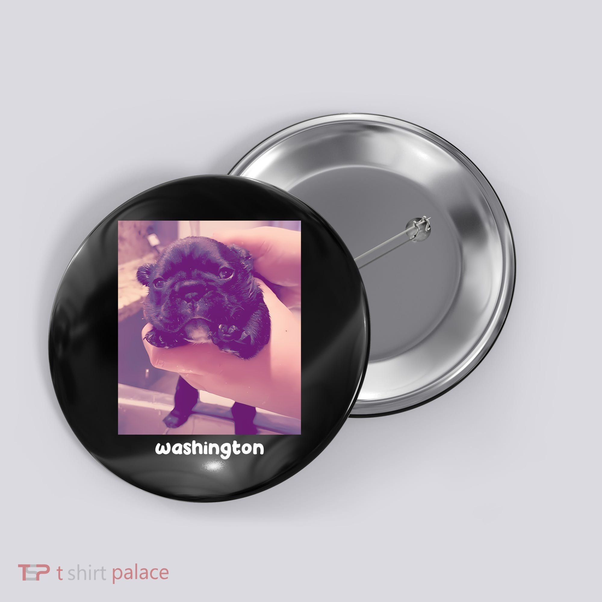 Pibble Washington Button