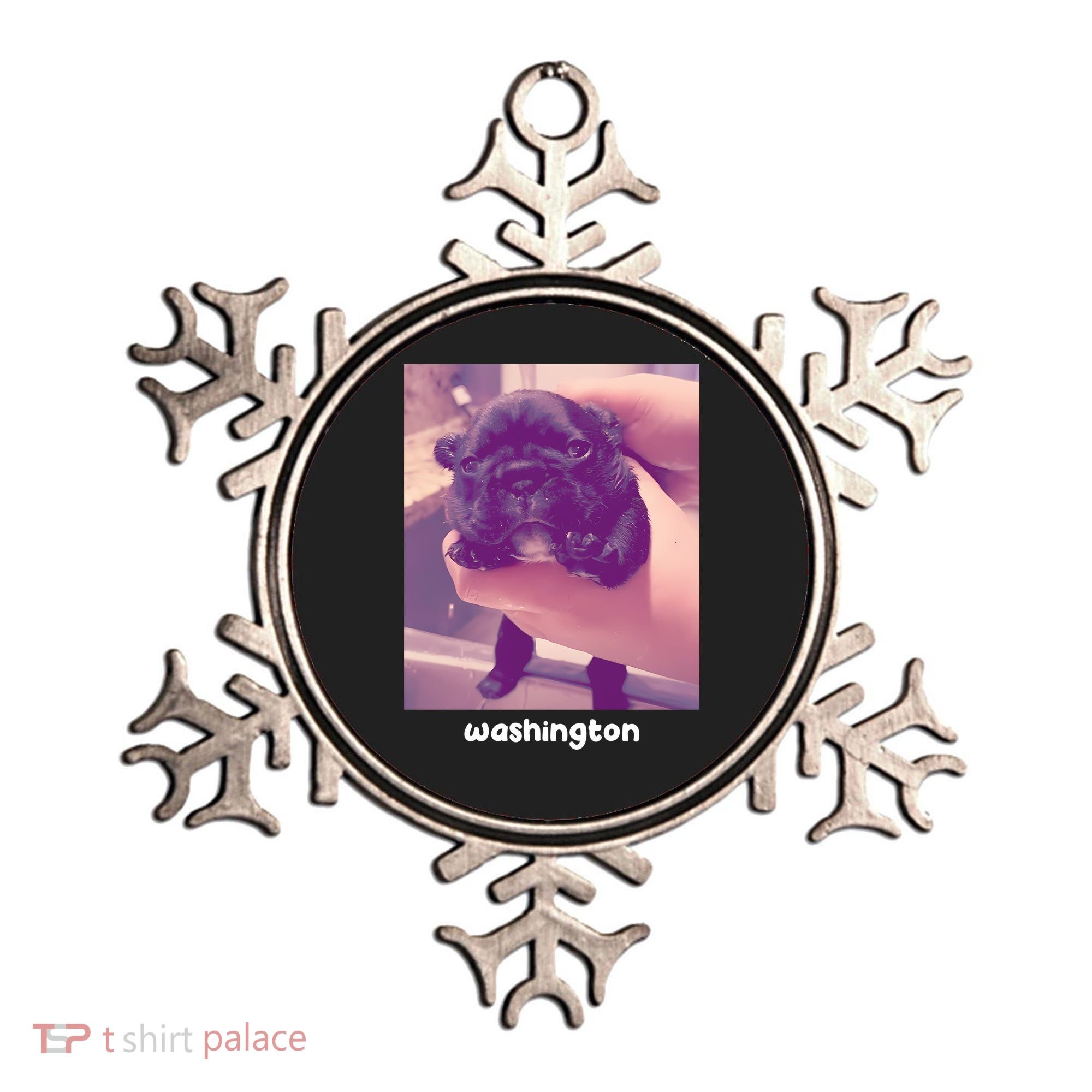 Pibble Washington Ornament