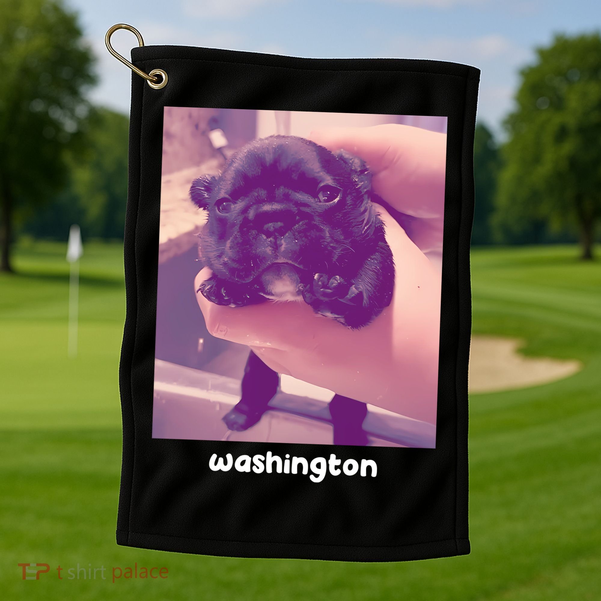 Pibble Washington Golf Towel