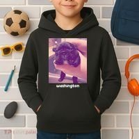 Pibble Washington Kids Hoodie thumb 2