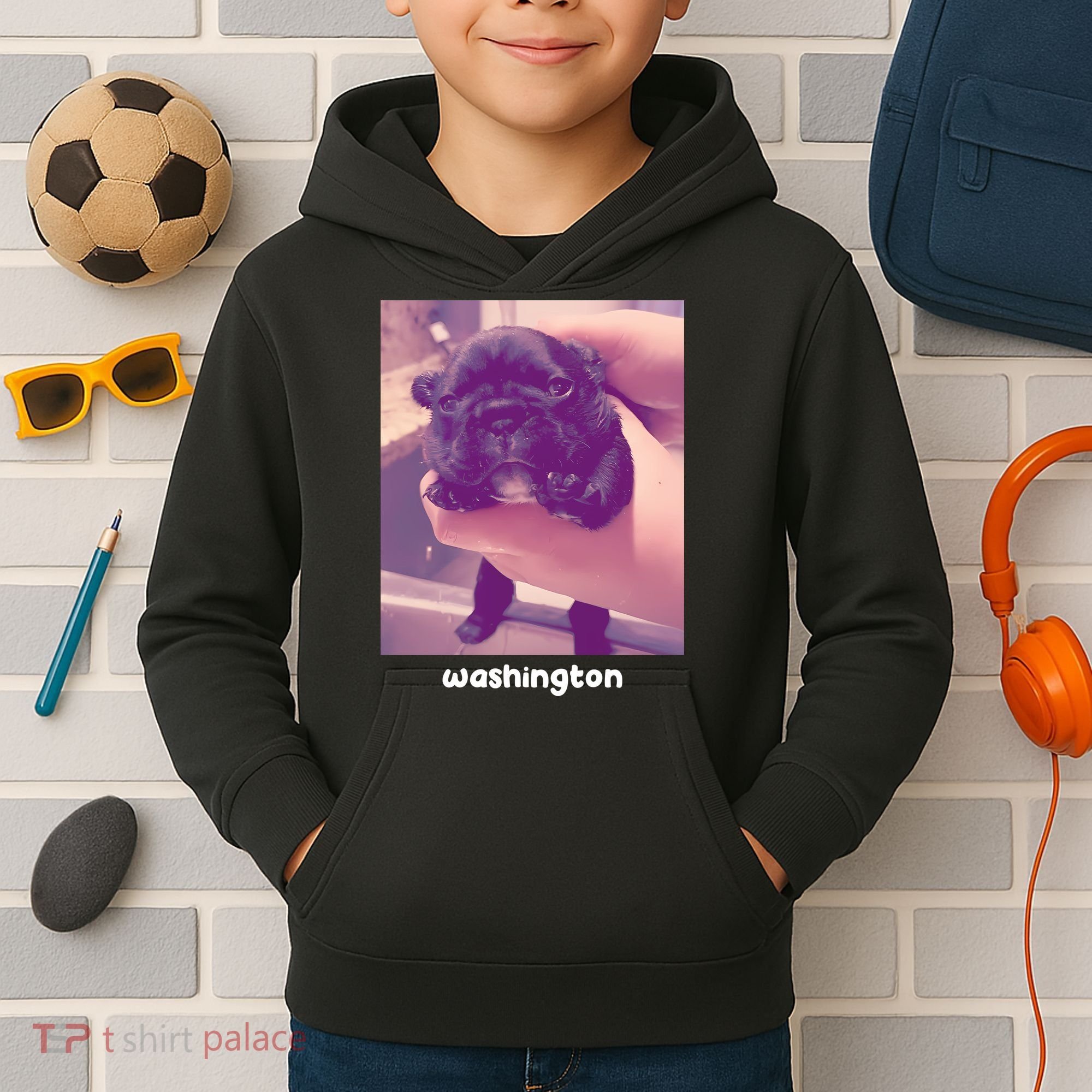 Pibble Washington Kids Hoodie