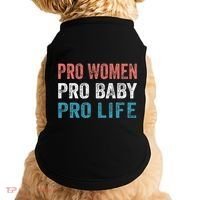 Pro Women Pro Baby Pro Life Doggie Tank thumb 0