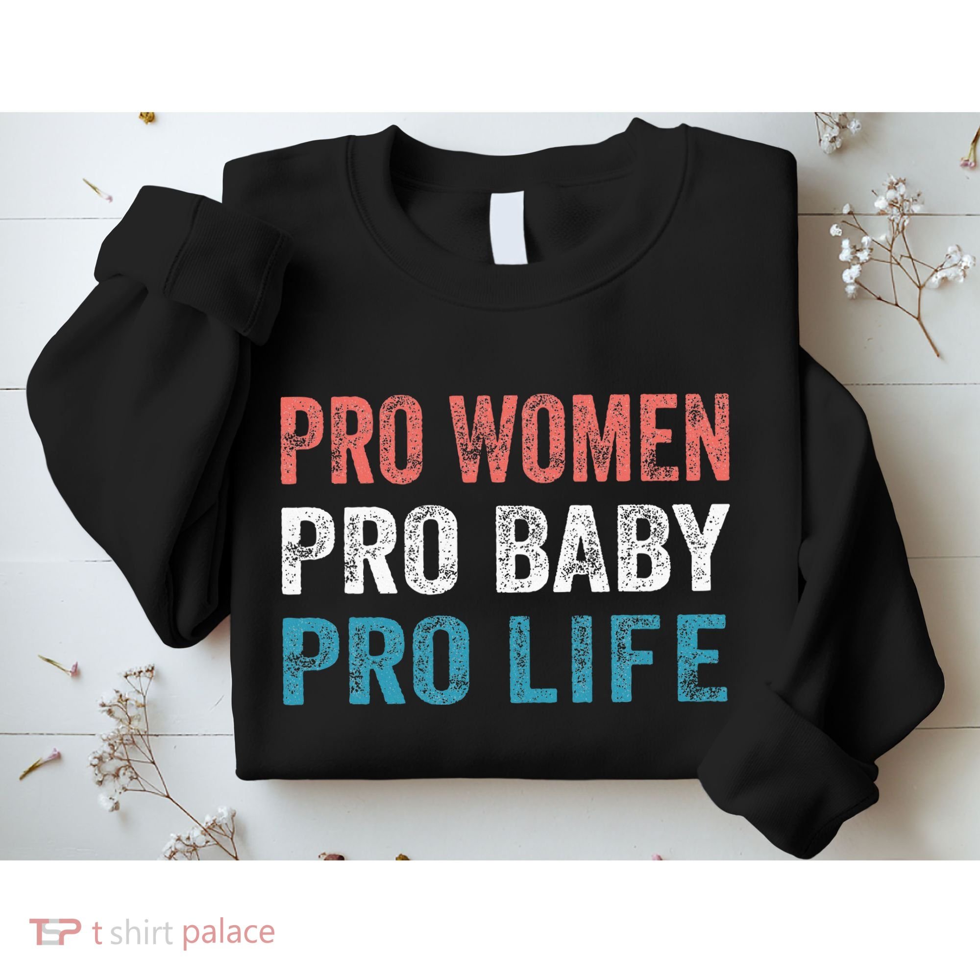 Pro Women Pro Baby Pro Life Sweatshirt