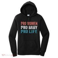 Pro Women Pro Baby Pro Life Women's Hoodie thumb 0