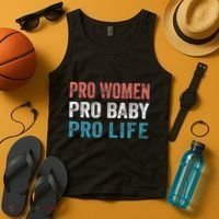Pro Women Pro Baby Pro Life Tank Top thumb 4