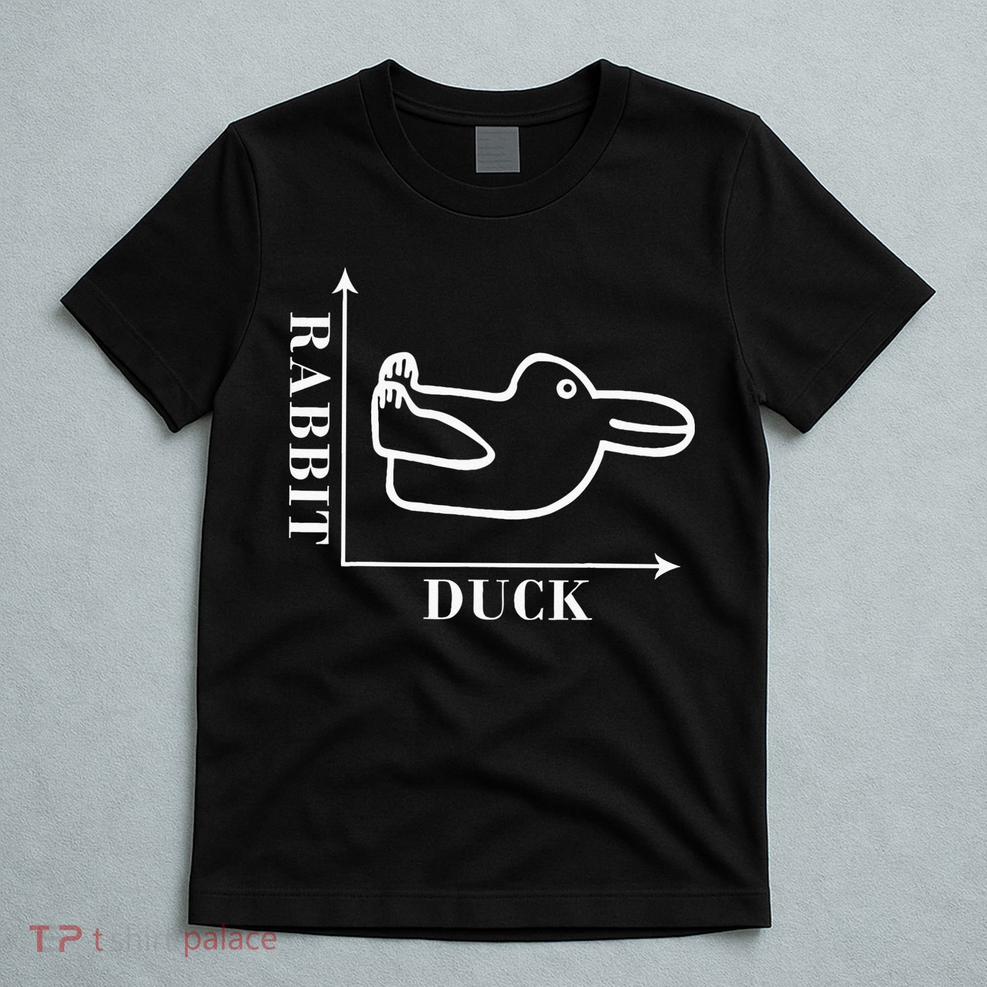 Philosophy Wittgenstein Rabbit Duck Illusion T-Shirt
