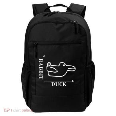 Philosophy Wittgenstein Rabbit Duck Illusion Backpack