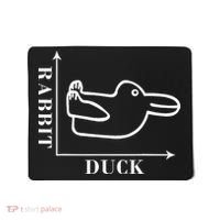 Philosophy Wittgenstein Rabbit Duck Illusion Mousepad thumb 0