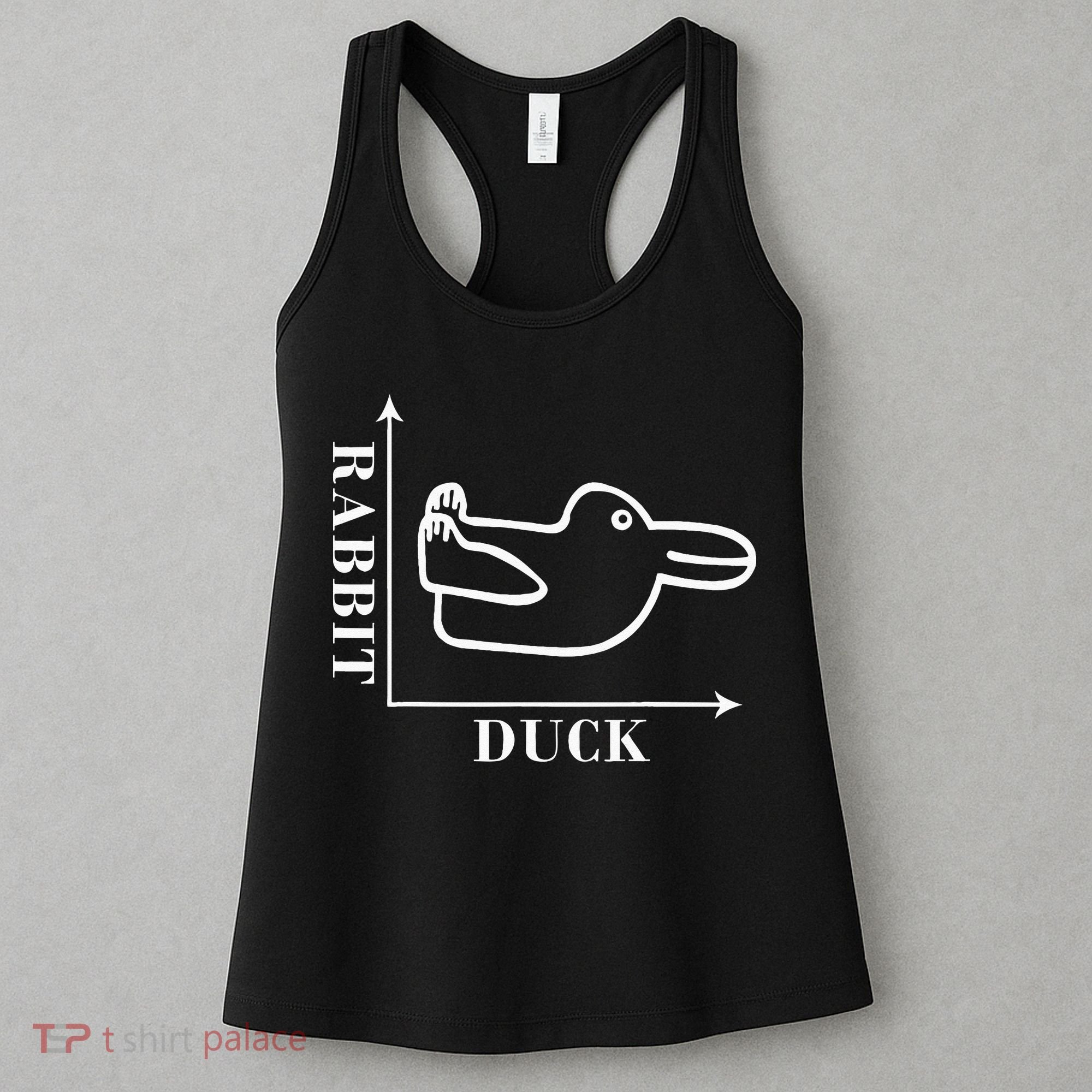 Philosophy Wittgenstein Rabbit Duck Illusion Women's Tank Top
