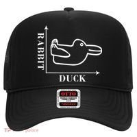 Philosophy Wittgenstein Rabbit Duck Illusion Hat thumb 0