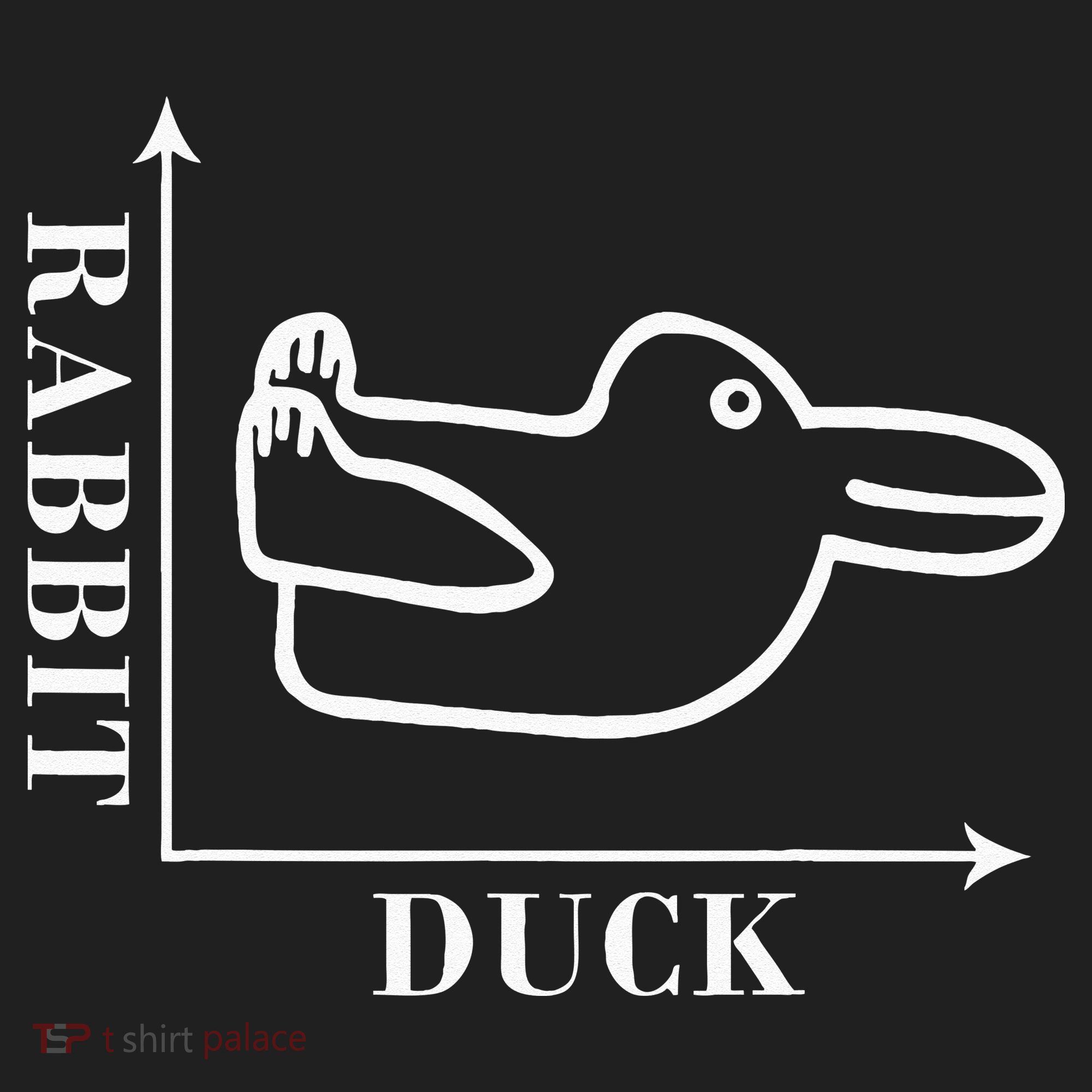Philosophy Wittgenstein Rabbit Duck Illusion Golf Towel