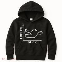 Philosophy Wittgenstein Rabbit Duck Illusion Kids Hoodie thumb 0