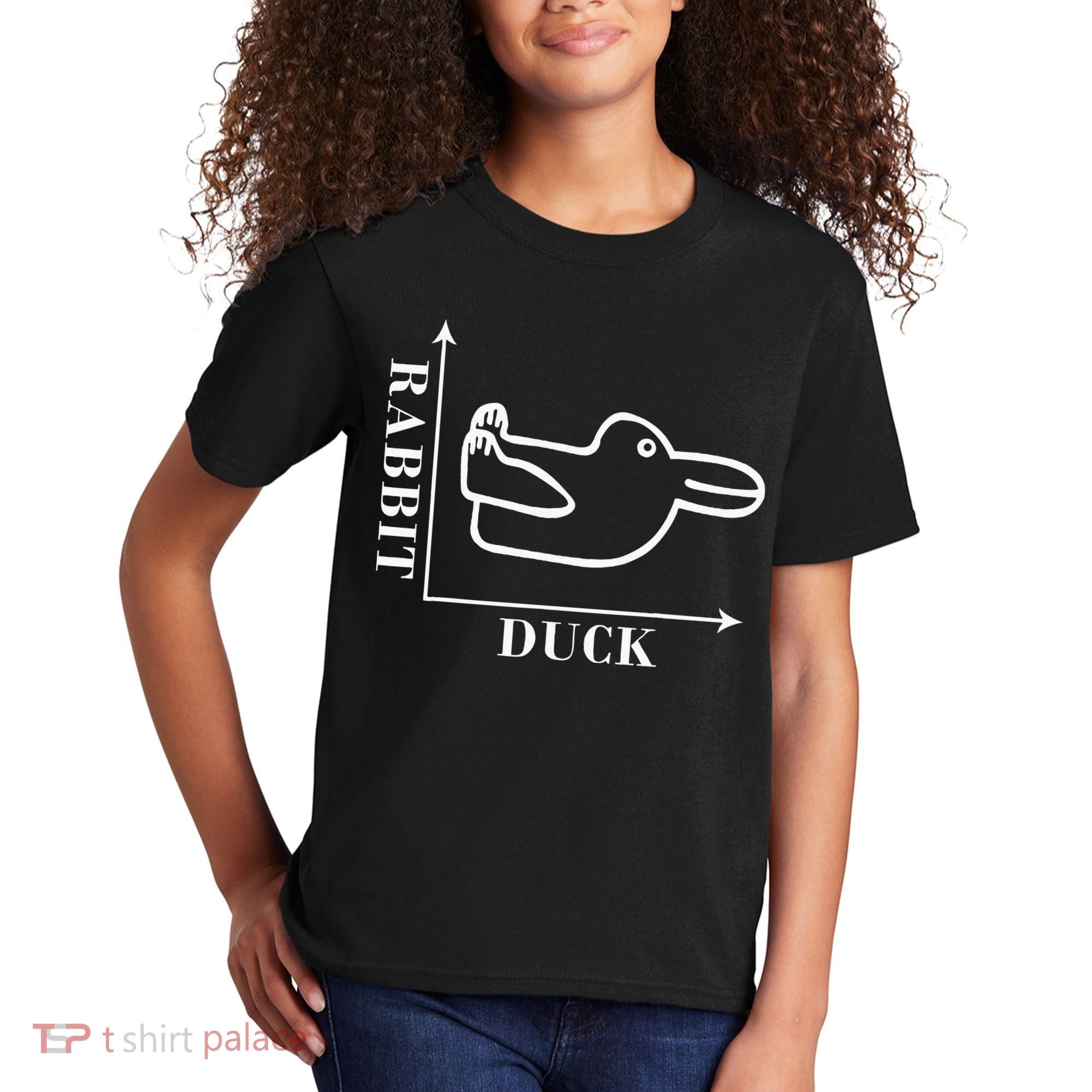 Philosophy Wittgenstein Rabbit Duck Illusion Kids T-Shirt