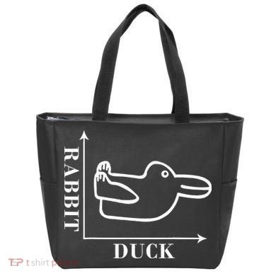 Philosophy Wittgenstein Rabbit Duck Illusion Tote Bag