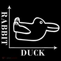 Philosophy Wittgenstein Rabbit Duck Illusion Tote Bag thumb 4