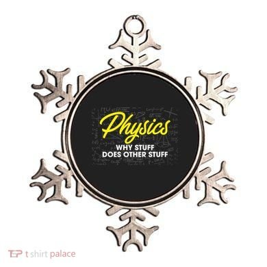 Physics Why Stuff Does Other Stuff I Funny Physicist Gift Ornament