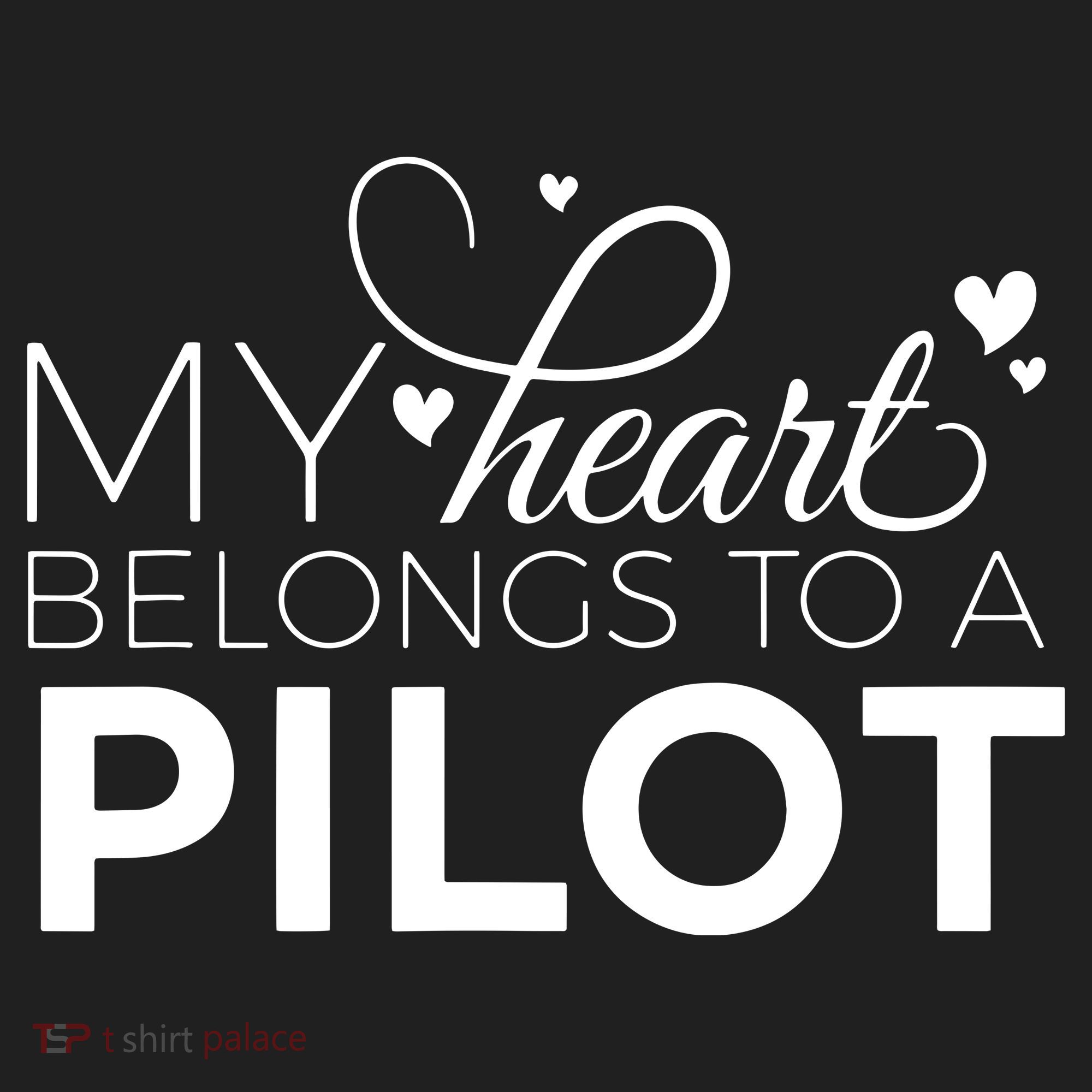 Pilot Wife Shirts My Heart Belongs To A Pilot Pilot Gift Hat