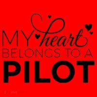 Pilot Wife Shirts My Heart Belongs To A Pilot Pilot Gift Santa Hat thumb 1