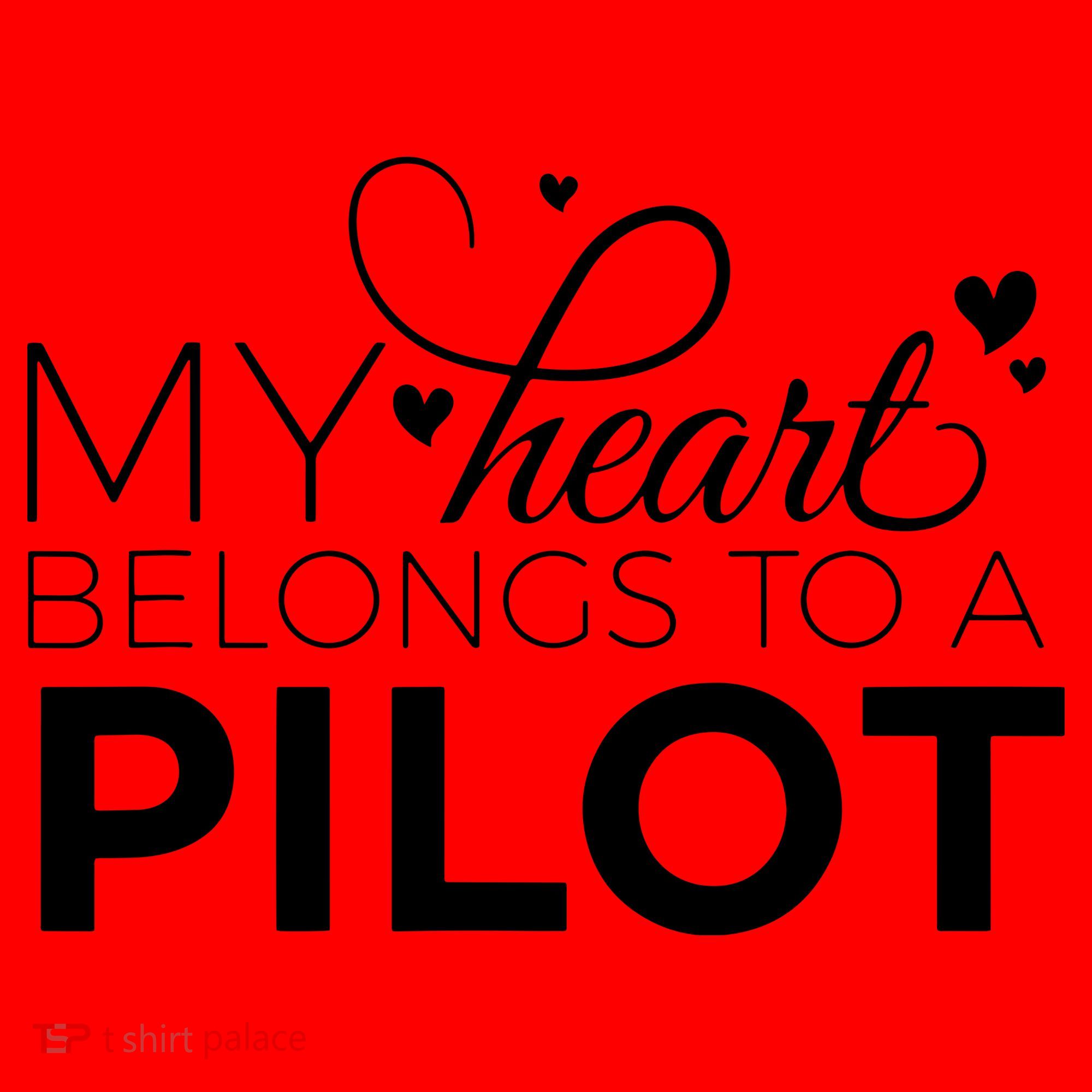 Pilot Wife Shirts My Heart Belongs To A Pilot Pilot Gift Santa Hat