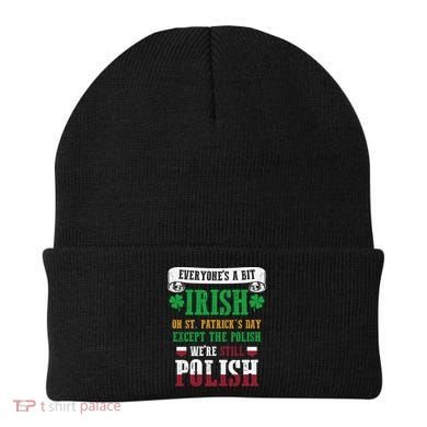 Polish We're Still Polish On St. Patrick's Day Beanie