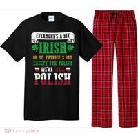 Polish We're Still Polish On St. Patrick's Day Pajama Set thumb 0