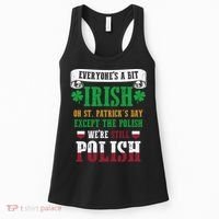 Polish We're Still Polish On St. Patrick's Day Women's Tank Top thumb 0