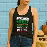 Polish We're Still Polish On St. Patrick's Day Women's Tank Top thumb 2