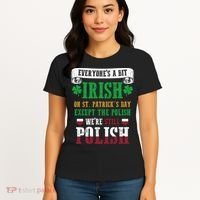 Polish We're Still Polish On St. Patrick's Day Women's T-Shirt thumb 4