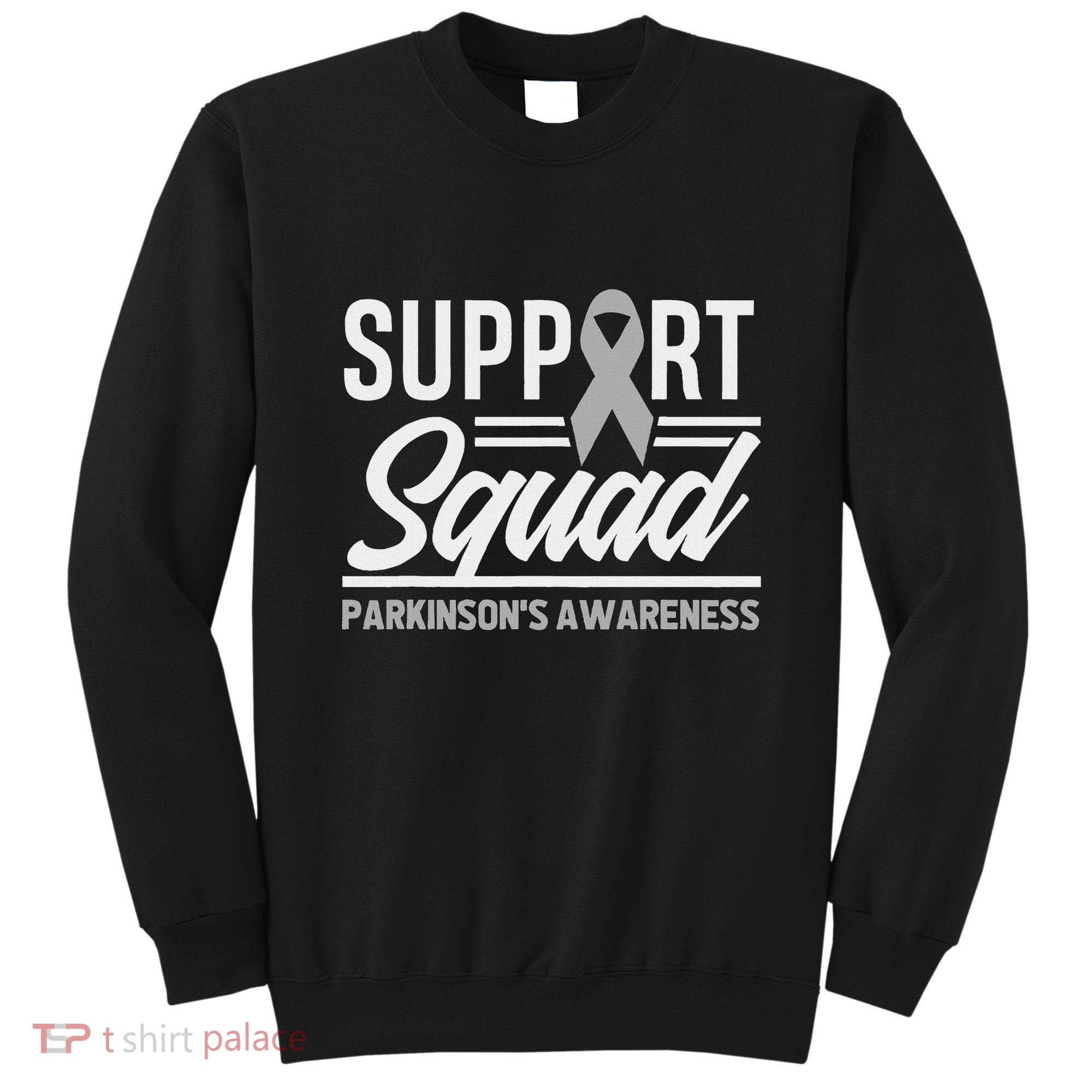 Parkinsons Warrior Support Squad ParkinsonS Awareness Sweatshirt