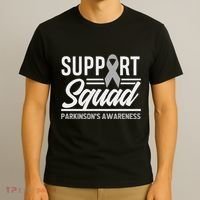 Parkinsons Warrior Support Squad ParkinsonS Awareness T-Shirt thumb 3