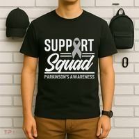 Parkinsons Warrior Support Squad ParkinsonS Awareness T-Shirt thumb 6