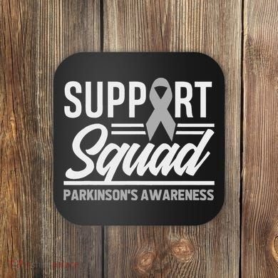 Parkinsons Warrior Support Squad ParkinsonS Awareness Coaster