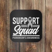 Parkinsons Warrior Support Squad ParkinsonS Awareness Coaster thumb 0