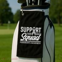 Parkinsons Warrior Support Squad ParkinsonS Awareness Golf Towel thumb 2