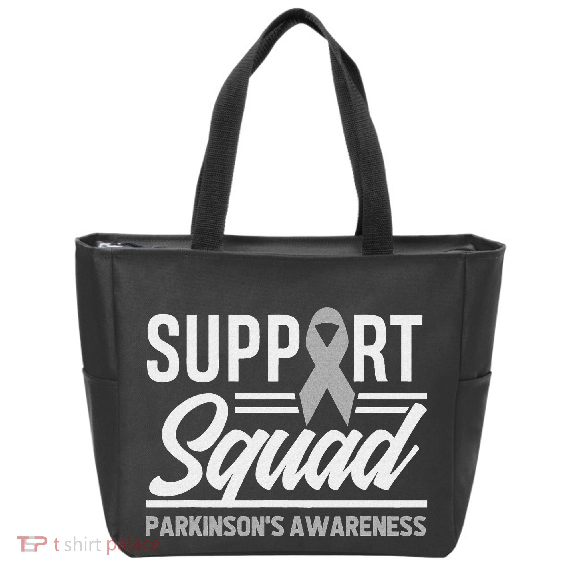 Parkinsons Warrior Support Squad ParkinsonS Awareness Tote Bag