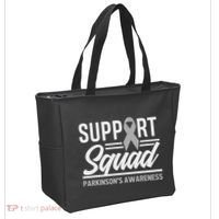 Parkinsons Warrior Support Squad ParkinsonS Awareness Tote Bag thumb 2