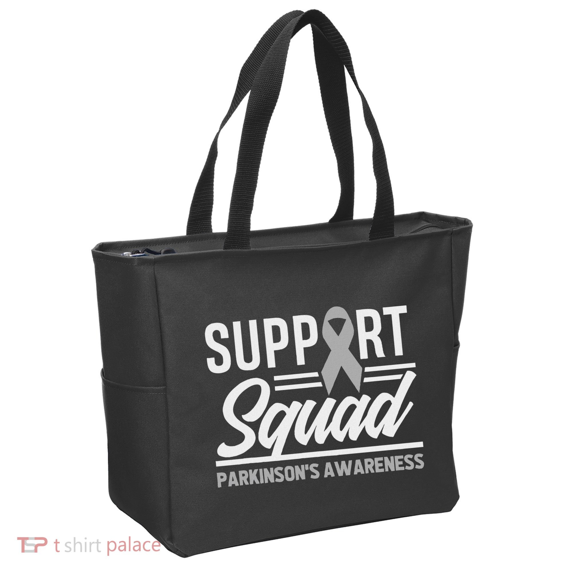 Parkinsons Warrior Support Squad ParkinsonS Awareness Tote Bag