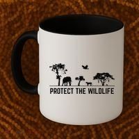 Protect Wildlife Safari Animal Conservancy Nature Earth Day Coffee Mug thumb 2