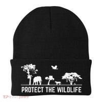 Protect Wildlife Safari Animal Conservancy Nature Earth Day Beanie thumb 0