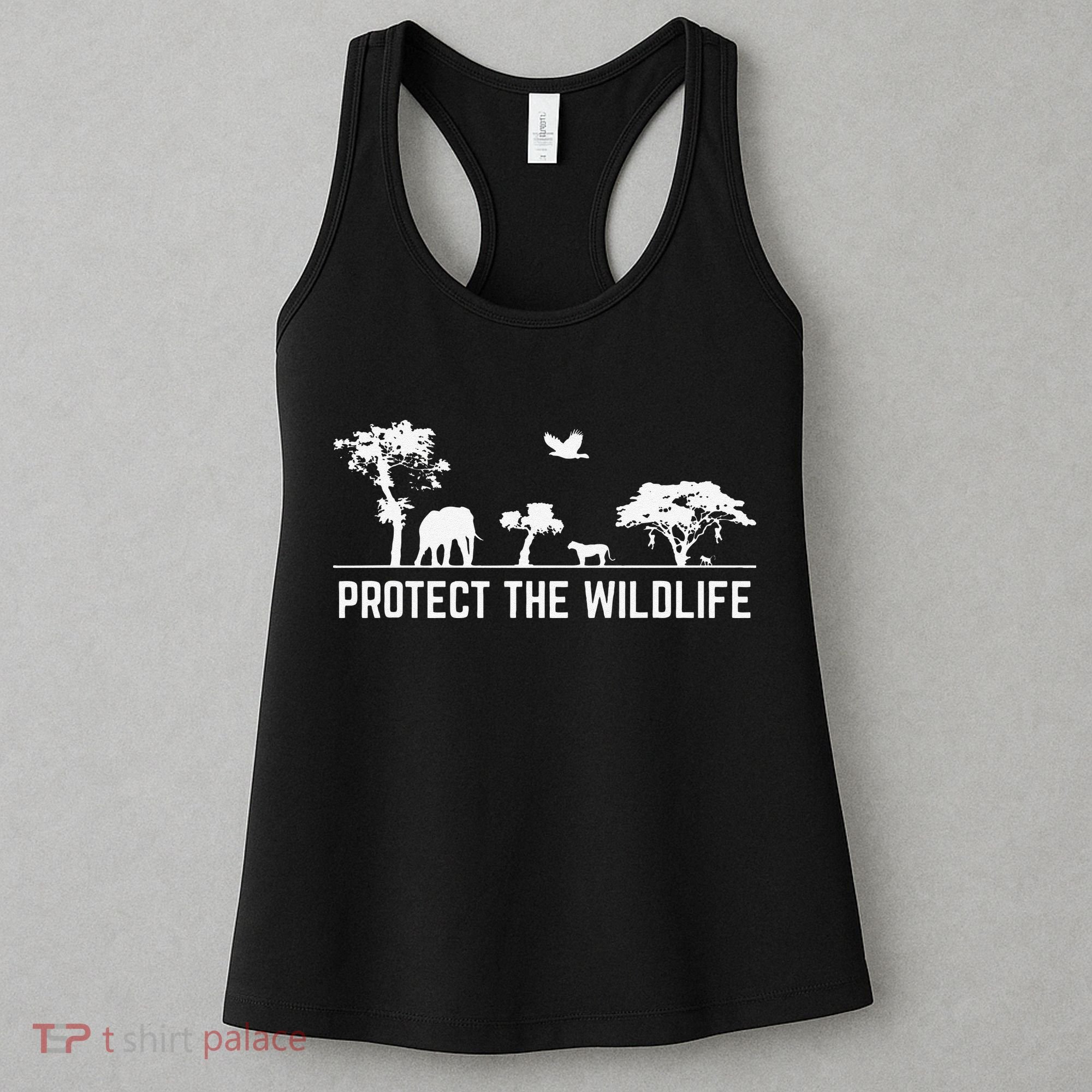 Protect Wildlife Safari Animal Conservancy Nature Earth Day Women's Tank Top