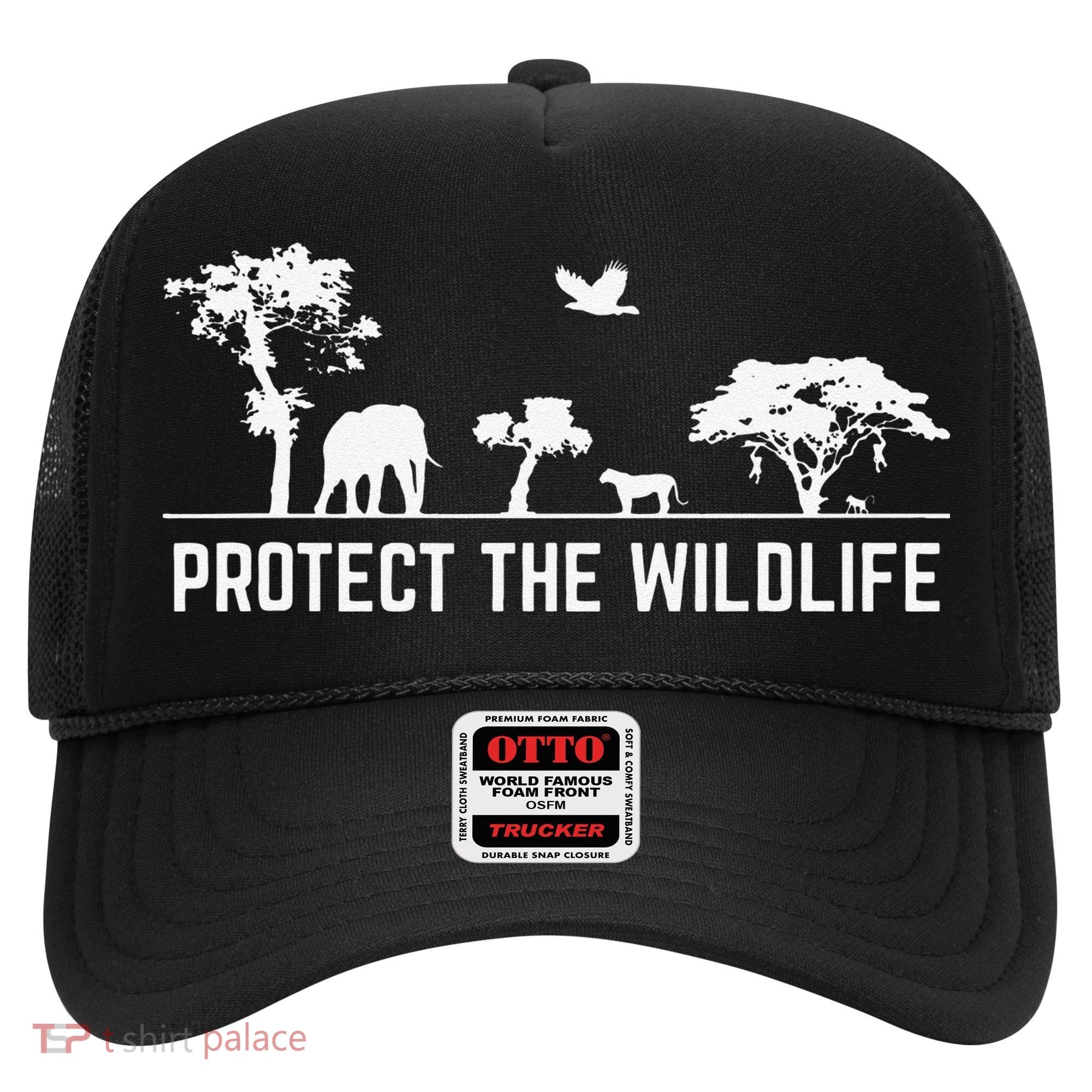 Protect Wildlife Safari Animal Conservancy Nature Earth Day Hat