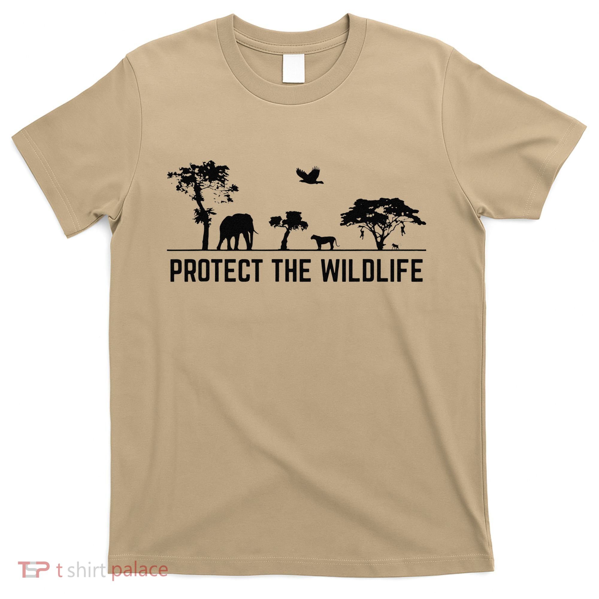 Protect Wildlife Safari Animal Conservancy Nature Earth Day T-Shirt