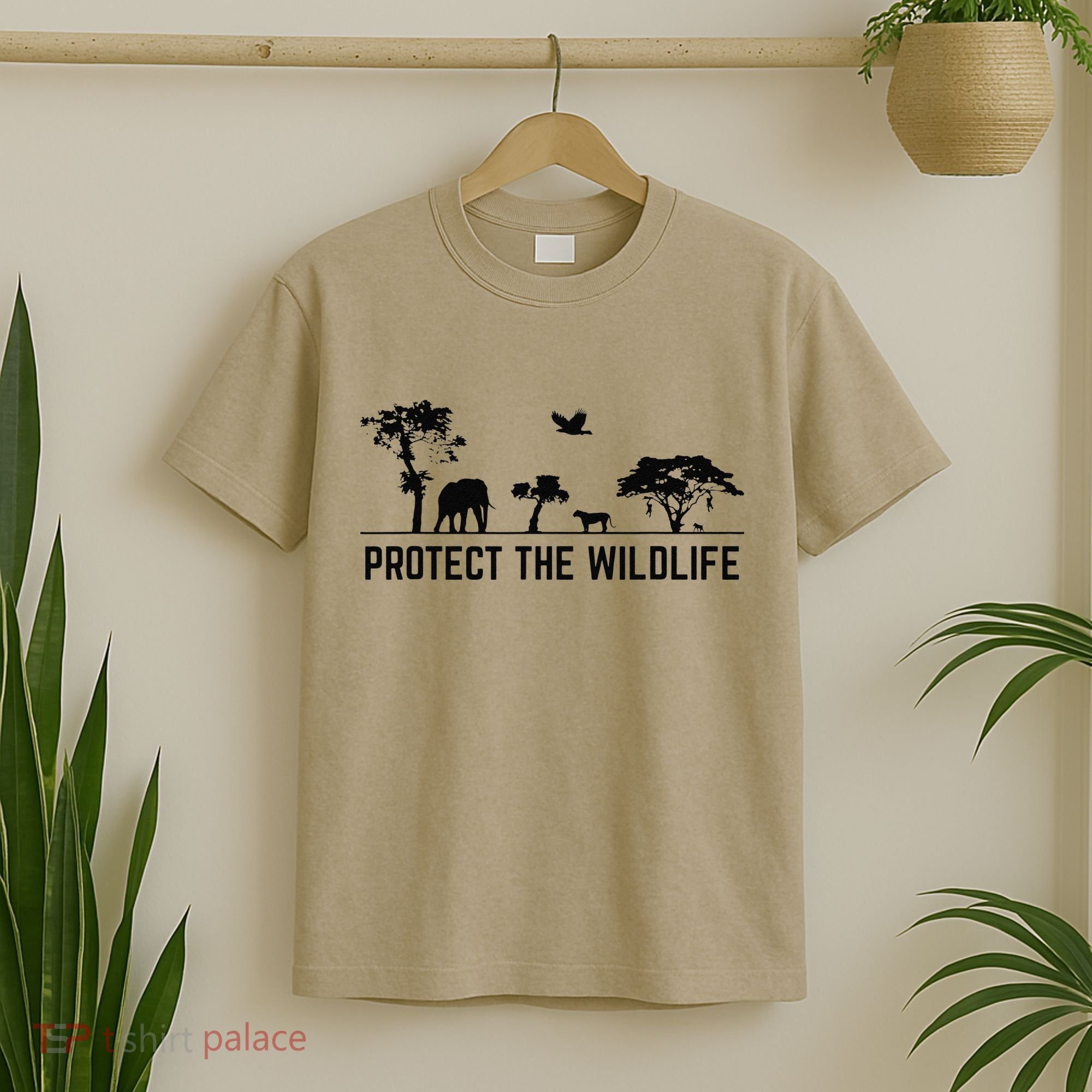Protect Wildlife Safari Animal Conservancy Nature Earth Day T-Shirt