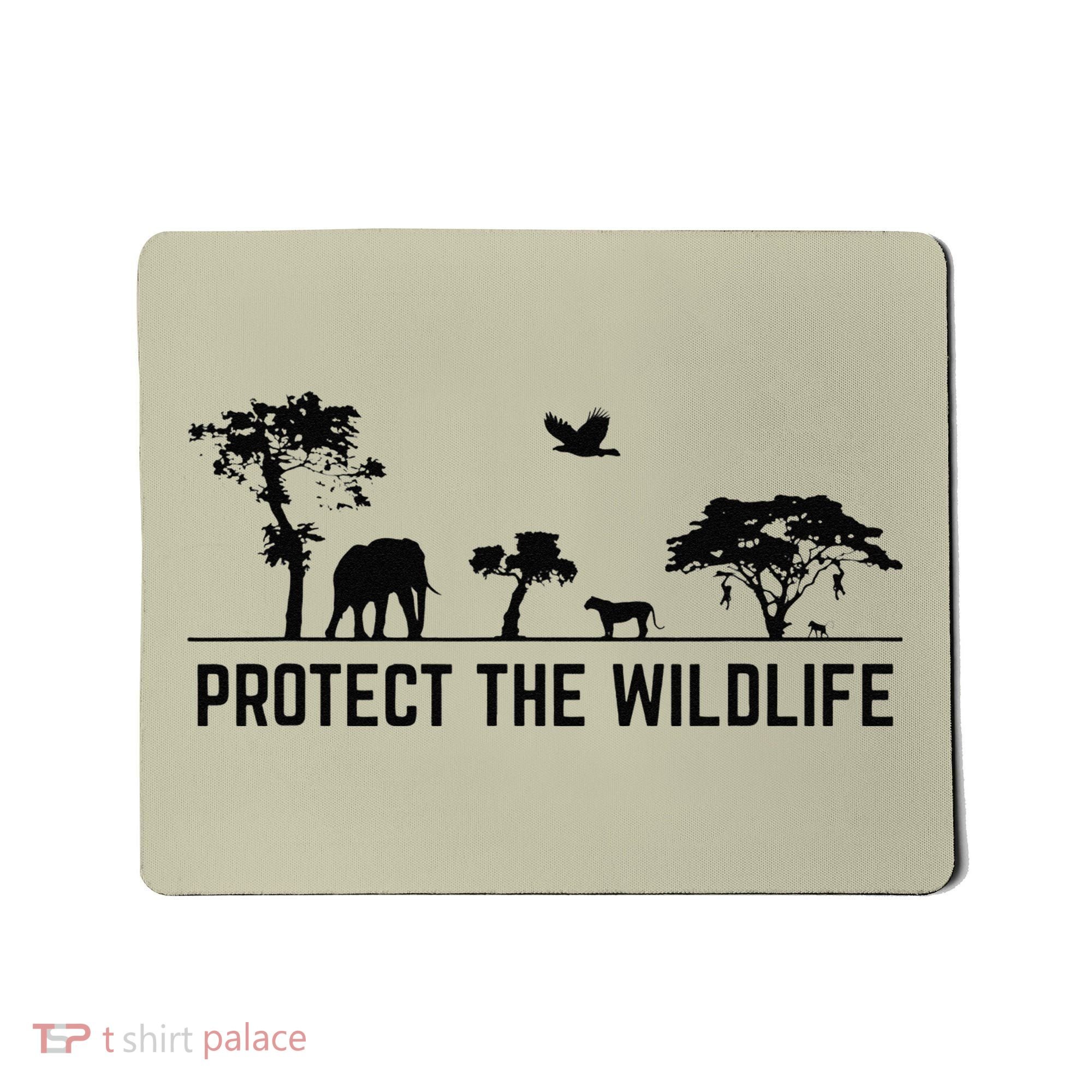 Protect Wildlife Safari Animal Conservancy Nature Earth Day Mousepad
