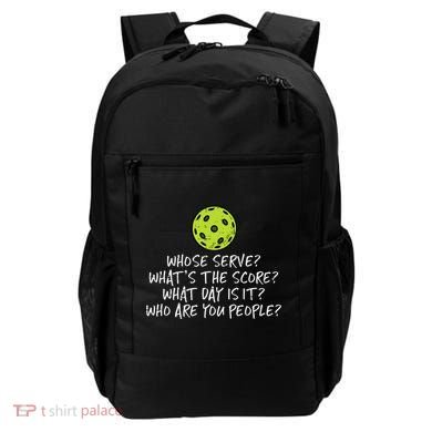 Pickleball Whose Serve Whats Score Pickle Ball Backpack