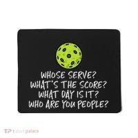 Pickleball Whose Serve Whats Score Pickle Ball Mousepad thumb 0