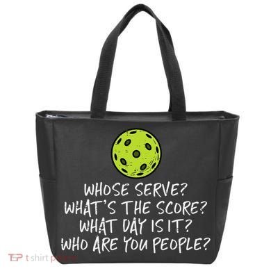 Pickleball Whose Serve Whats Score Pickle Ball Tote Bag